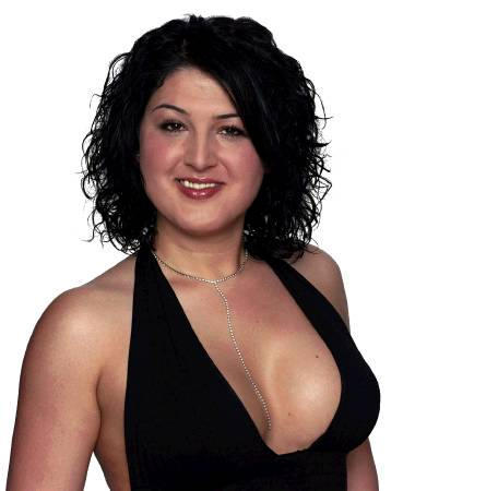 Portuguese transsexual Nadia Almada, pictured in a Channel 4 publicity shot, has won the fifth U.K. series of the reality TV show Big Brother, August 6, 2004.